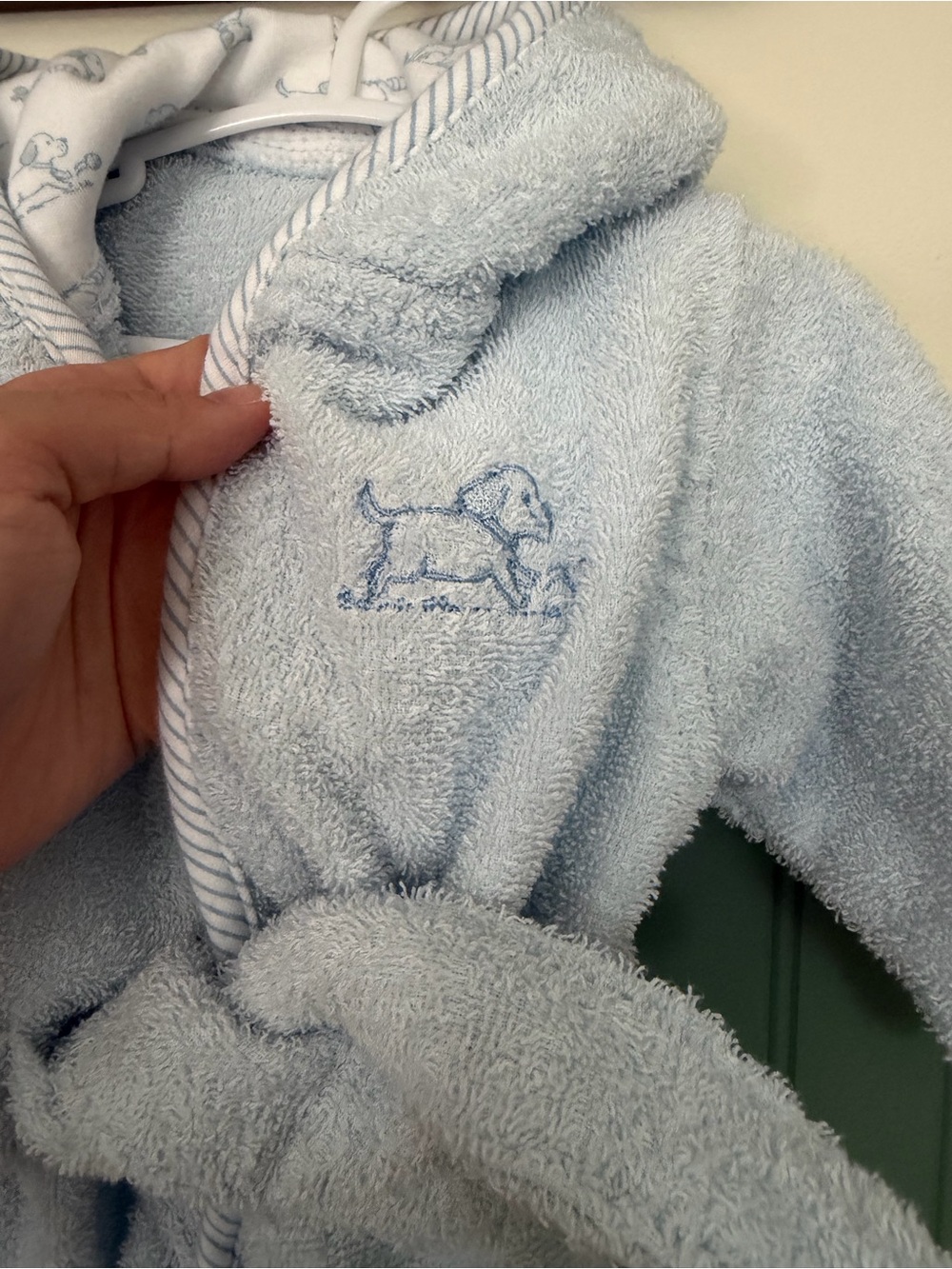 Baby Hooded Bath Robe - Picture 2 of 6